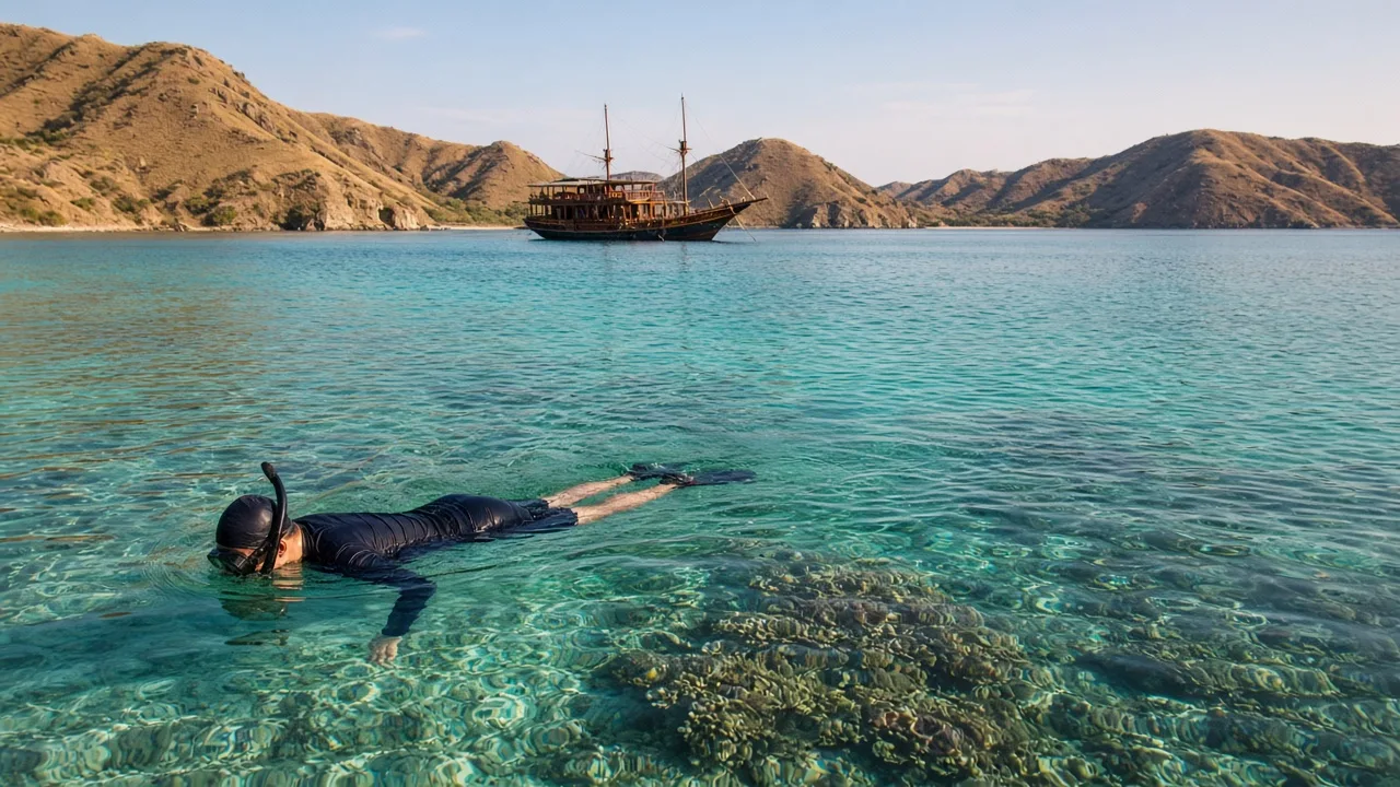 Komodo National Park Snorkeling: Manta Point, Pink Beach and the Best Sites by Liveaboard